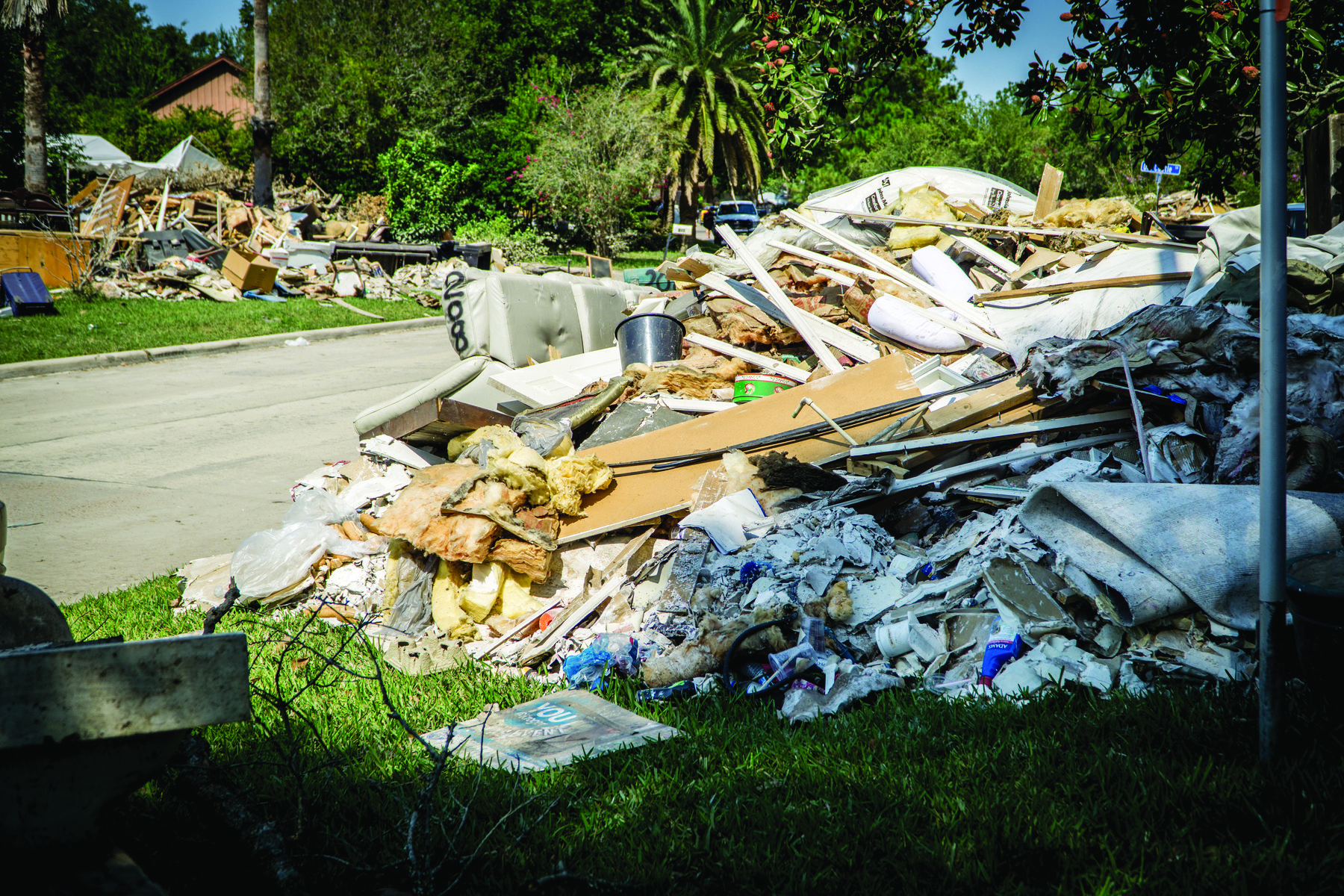 results of natural disaster in tropical location