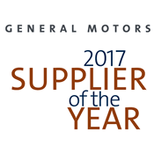 2017 GM Supplier of the Year award