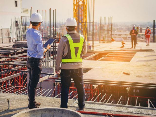 Construction staff